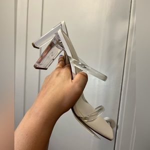 BNWT Two Strap Heeled Sandals